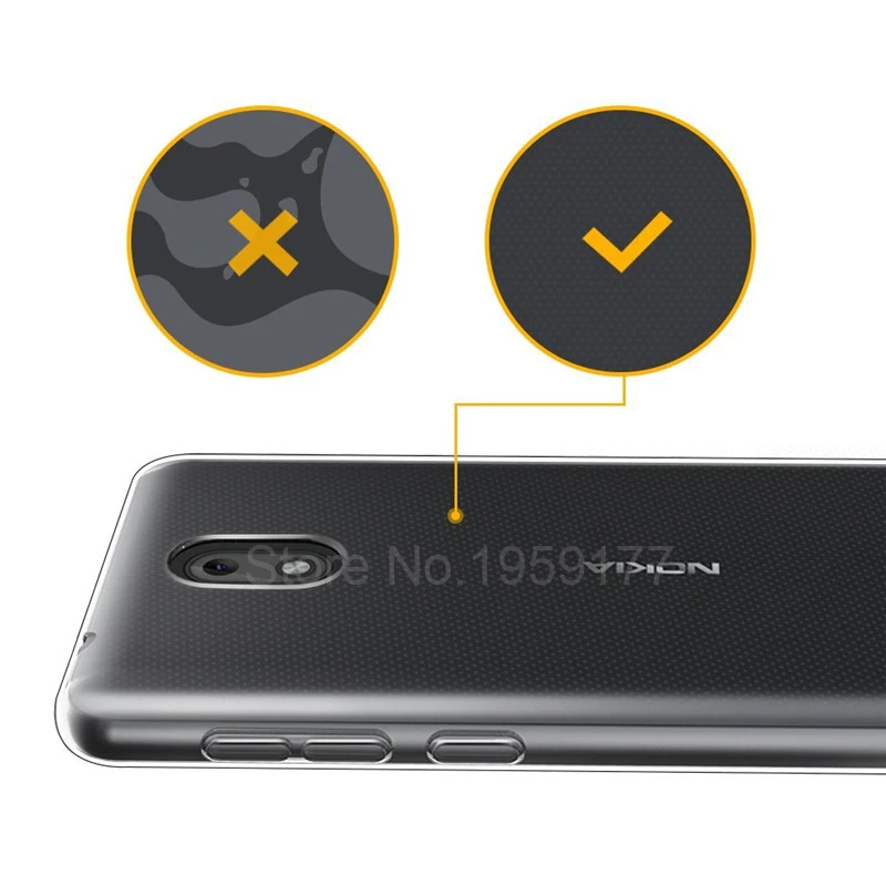 MODAZONGYE Soft Transparent Case For Nokia 2 Case Cover Silicone Back Cover Phone Case For Nokia 2 Nokia2 TA-1029 TA-1035 (6)
