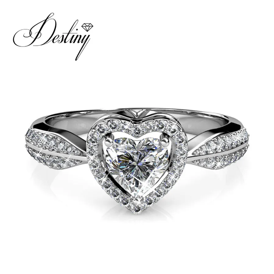 Destiny jewellery Embellished with crystals from Swarovski Ring Only