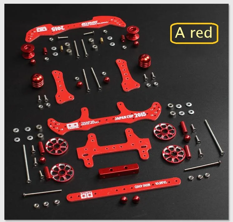

YANGKAI 1 Set Modify Spare Parts For Yang Kai Mini 4WD Car Model Red/blue/white