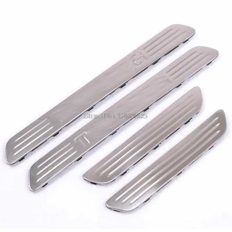 

Fit For Volkswagen VW Touareg 2011-2013 Scuff plate Door sill sills Guards Thresholds Pad Tread Plate Welcome Pedals