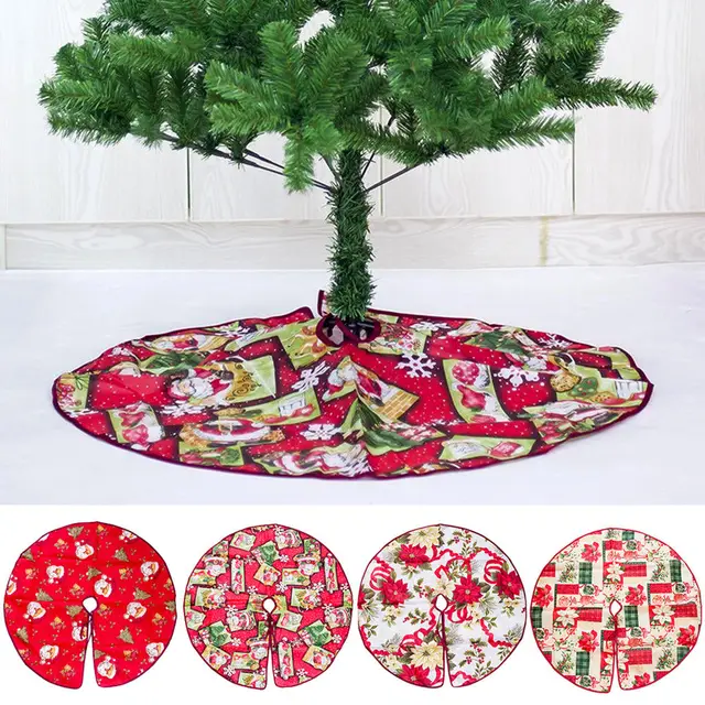 60 tree skirt red white uk 6090cm christmas santa tree skirt base floor mat cover fairy xmas party home 60 tree skirt red white uk 6090cm christmas santa tree skirt base floor mat cover fairy xmas party home