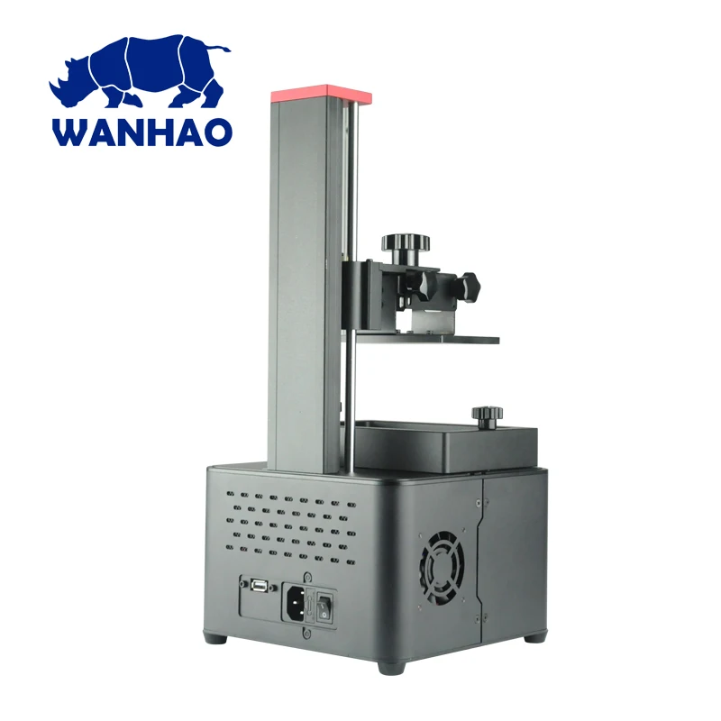 2018 WANHAO New LCD SLA DLP стоматологические украшения 3D принтер из смолы D7 V1.5 с прозрачной