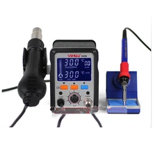 YIHUA 995D+ ЖК bga паяльная станция горячего воздуха пистолет паяльная станция