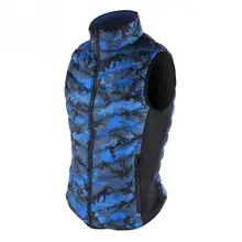 Мужской зимний спортивный жилет с питанием от USB, хлопковый умный жилет с подогревом без рукавов, куртка для велоспорта, альпинизма, теплая одежда