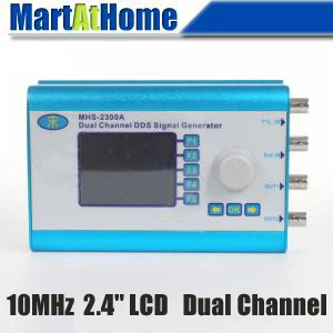 

Argedo 10MHz 2.4"LCD Arbitrary Waveform Wave DDS Function Signal Generator Dual Channel #BV293 @SD