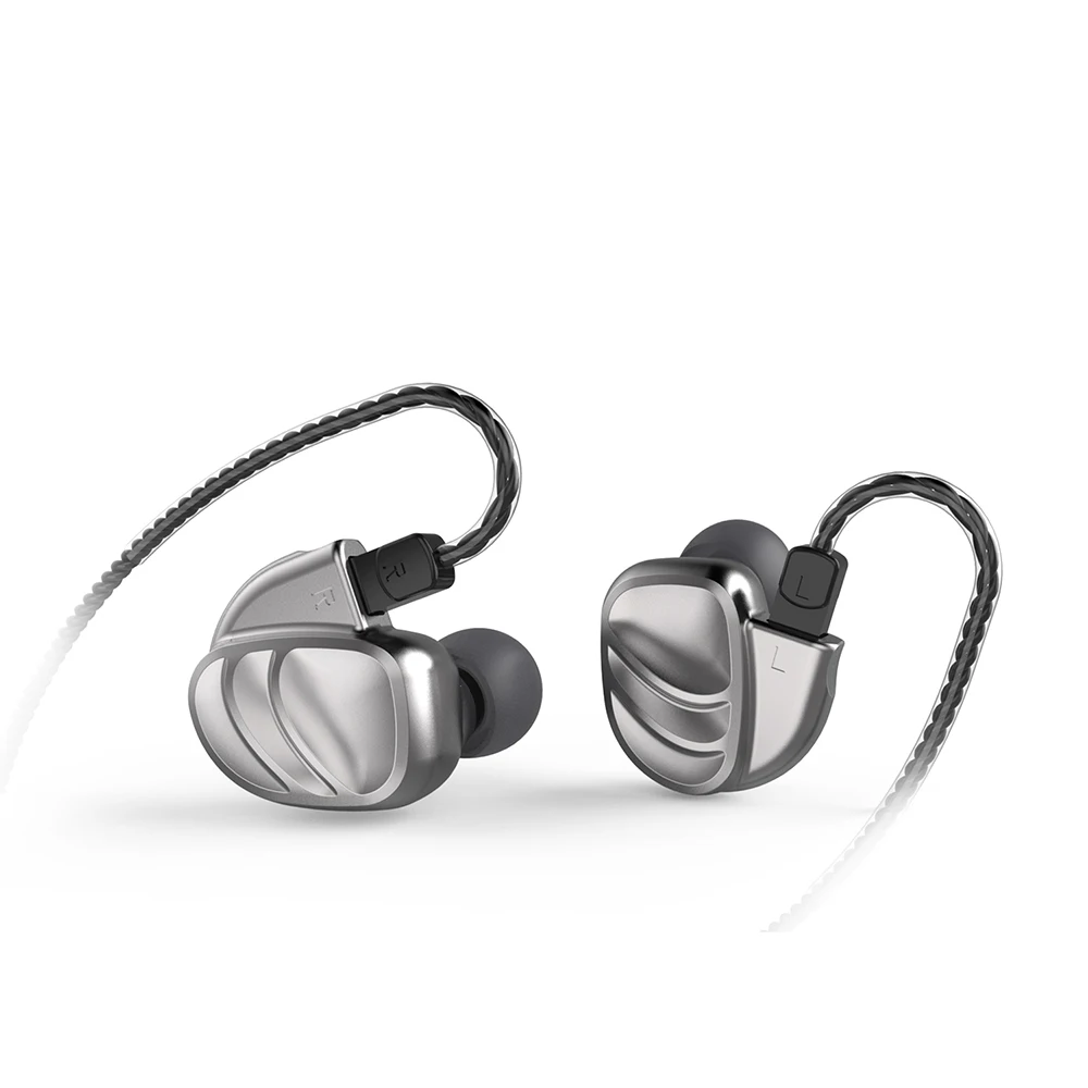 BQEYZ KC2 2BA + 2DD Гибридный динамический привод в наушниках металлические HIFI DJ монитор