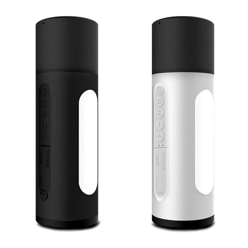 

New Outdoor Multifunctional Mini Bluetooth Speakers IPX5 Waterproof Portable Outdoor Emergency Light Power Bank High Quality