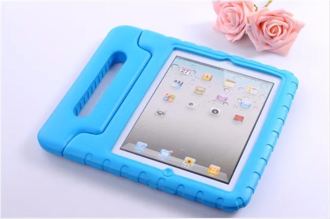 Для Apple ipad 2 3 4 EVA пены противоударный чехол для ipad 2 ipad 3 ipad 4 Funda Coque Дети Ручка Стенд защитный чехол