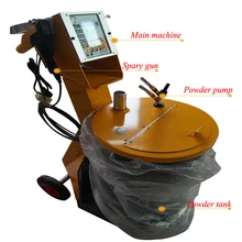 Интеллектуальный прибор с ЖК дисплеем с украшением в виде кристаллов мелировачная машина электростатического распыления электростатический Генератор кухонный измельчитель опт-2