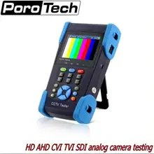 3,5 дюймов HD коаксиальный тестер камеры CCTV тестер монитор HD AHD CVI TVI SDI 1080P тестирование аналоговой камеры PTZ контроль 12 В выход