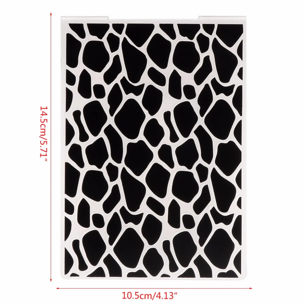 Пластиковый с тиснением папка шаблон для DIY альбом для скрапбукинга картон для творчества искусство