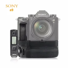 Meike MK-A9 PRO Battery Grip with 2.4GHz Remote Controller to Vertical-shooting for Sony A7 III A9 A7RIII A7III a7iii As VG-C3EM