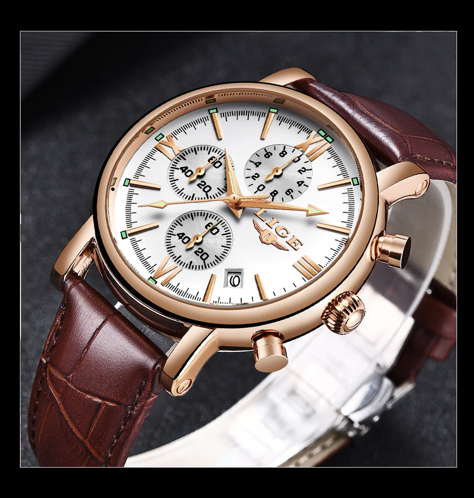 HTB1g5s.aO 1gK0jSZFqq6ApaXXaG 2019 LIGE Business Leather Fashion Waterproof Quartz Watch For Mens Watches Top Brand Luxury Male Date Clock Relogio Masculino