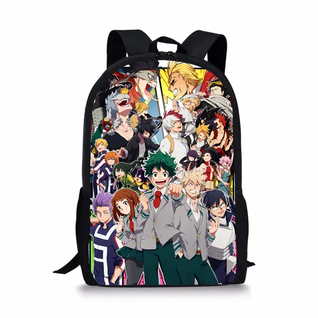Japan Anime My Hero Academia Backpack For Teenage Girls Boys School