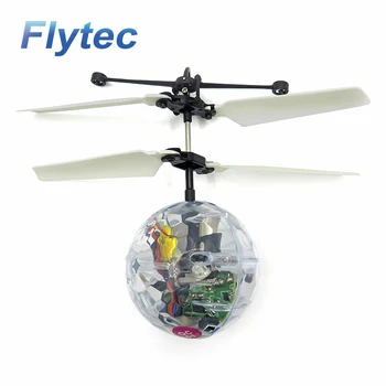 

Flytec Flying Ball Helicopter Ball Built-in Shinning LED Lighting Flying Toys for Children Kids Teenagers Gift
