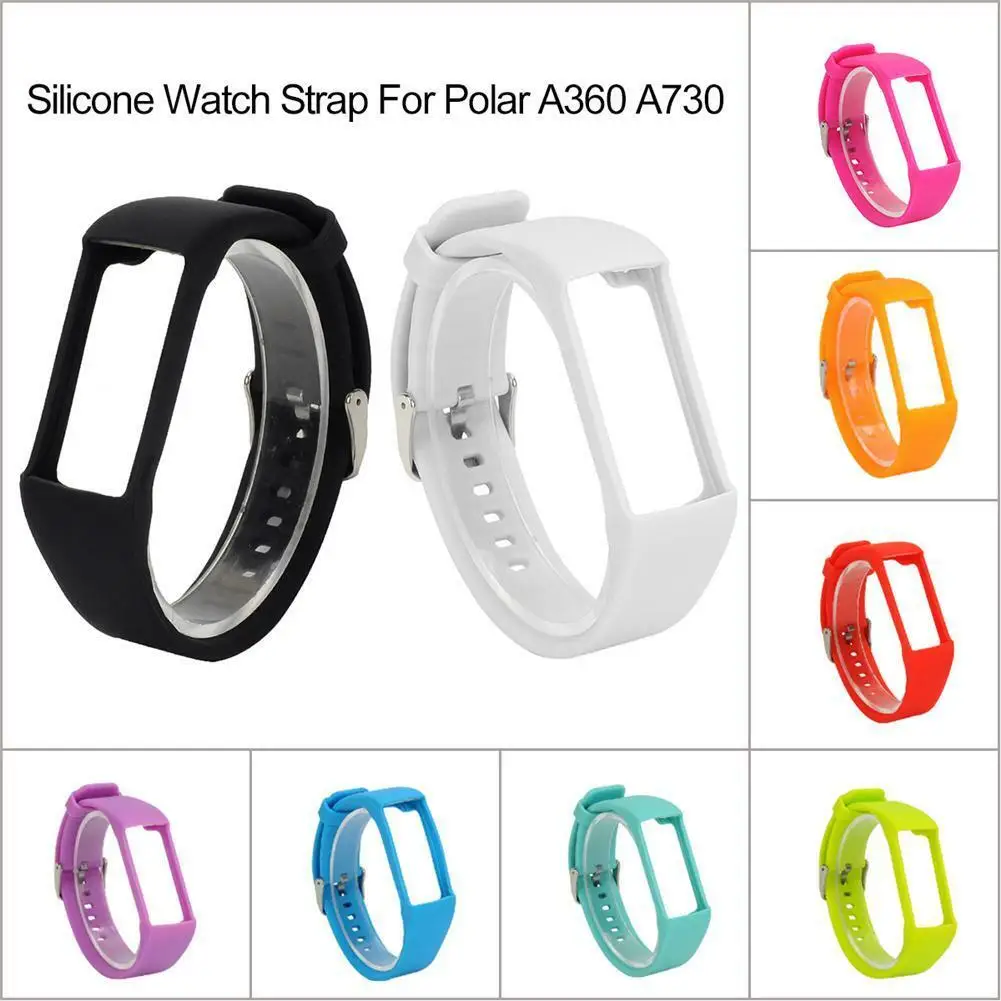 Замена Мужские t Силиконовые наручные спортивные ремешок для Polar A360 A370 gps Смарт часы мужские и женские Ремешки для наручных часов