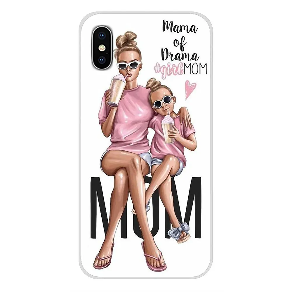 Для huawei P Smart mate Honor 7A 7C 8C 8X9 P10 P20 Lite Pro Plus Princess Super MaMa baby mom girl аксессуары чехол для телефона