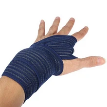 2 шт. эластичный спортивный бандаж браслет защита рук поддержка запястья бандаж обёрточная бумага Теннис дышащий тренажерный зал фитнес-браслет