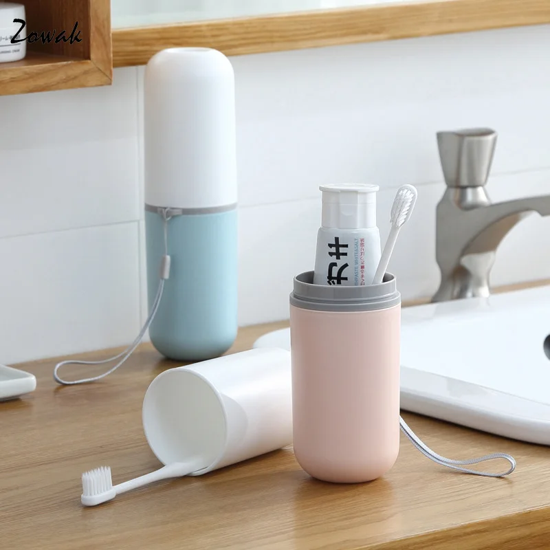 Портативный футляр для хранения зубной щетки держатель пасты аксессуары ванной