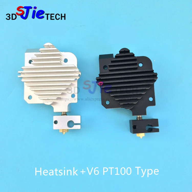 Комплект для модернизации SJIE Titan Aero V6 PT100 Hotend комплект титанового радиатора M6 M7