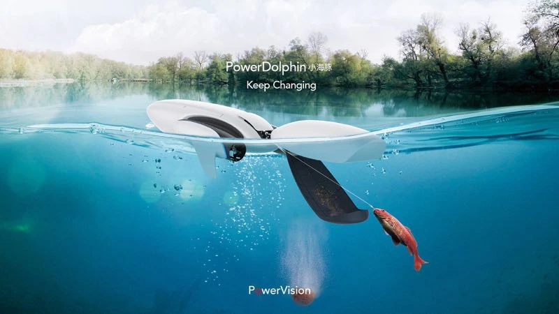 Powervision PowerDolphin Wizard подводная рыбацкая лодка с 4K UHD камерой 1080P печень потоковая передача в реальном времени