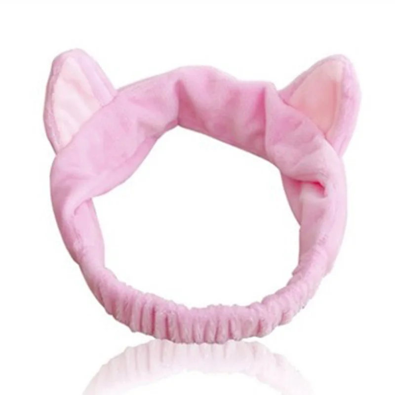 

New Fashion Cute Cat Ears Headband For Women Headwear Party Gift Girls Elastic Hair Bands Ornament Makeup Tools Hair Accessories