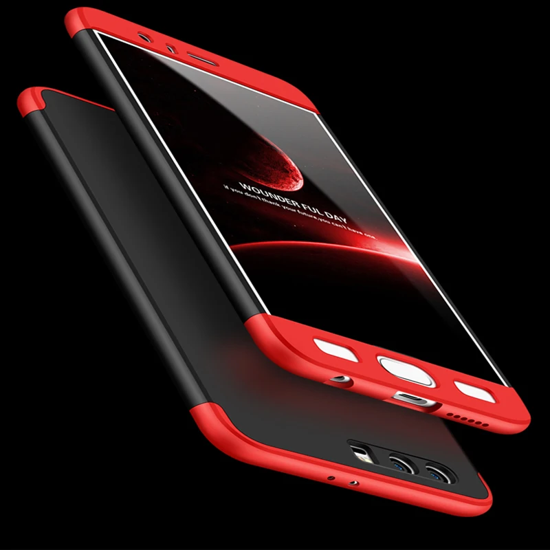  For Huawei Honor 9 Case 360 Degree Full Body Cover Case For Huawei Honor 9 honor9 Hybrid Shockproof Case With Tempered Glass