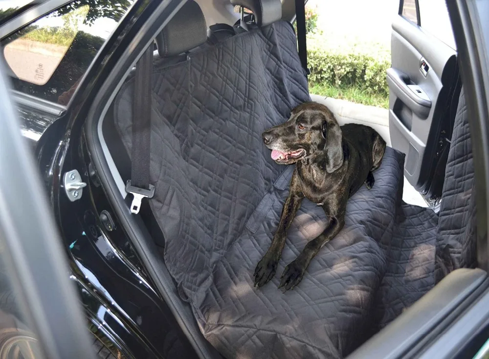 

Hot Selling Waterproof Oxford Large Size Pet Car Seat Cover Vehicle Dog Back Seat Mat Protector