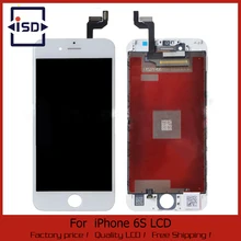 10PCS LOT LCD Display For Apple iPhone 6S Touch Screen Digitizer Frame Full Set Assembly Replacement