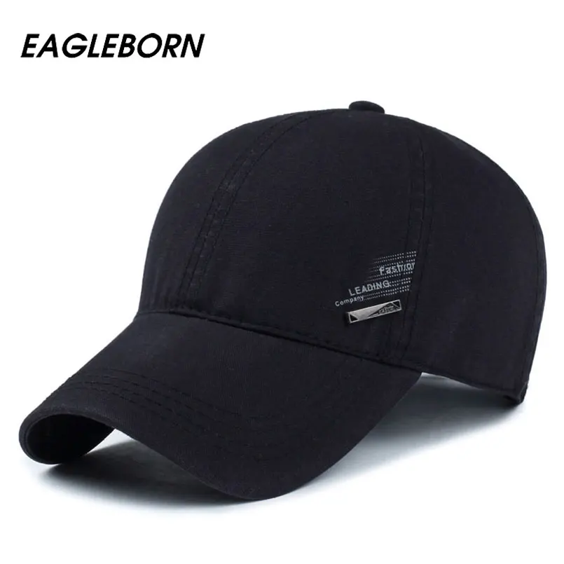 Buy 2018 Brand Cool Cap Men Summer Black Baseball Cap Men Women Tracker Caps