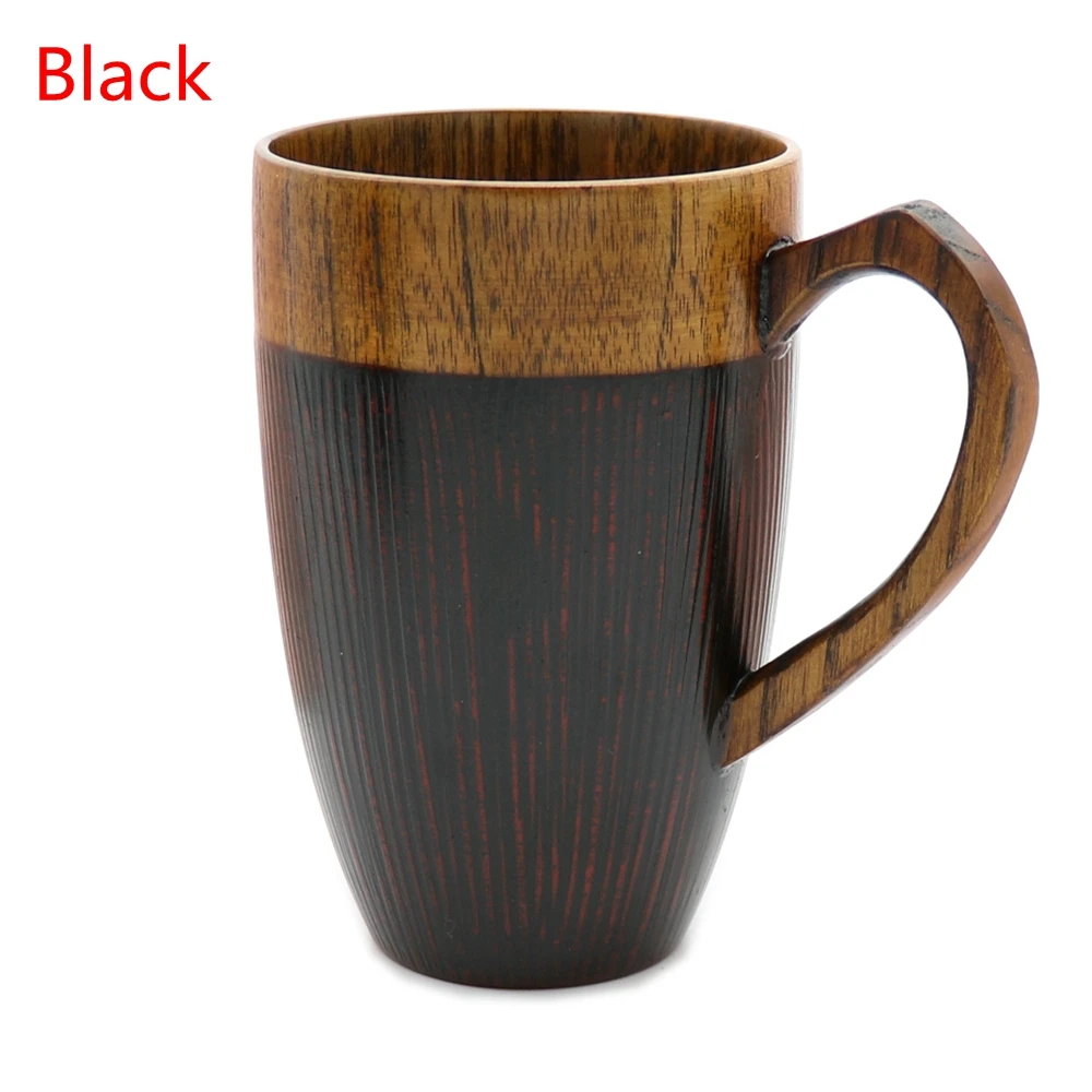 Деревянная чашка ручной работы Деревянный Кофе Чай пиво сок молоко вода кружка примитивный натуральный