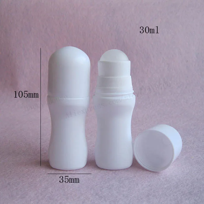 

24 x 30ml/1 oz plastic roll on bottle, deodorant roll on container