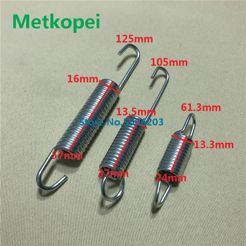 

Motorcycle GN125 GS125 side support / brake return / main support spring for Suzuki 125cc GN GS 125 hardware spare parts