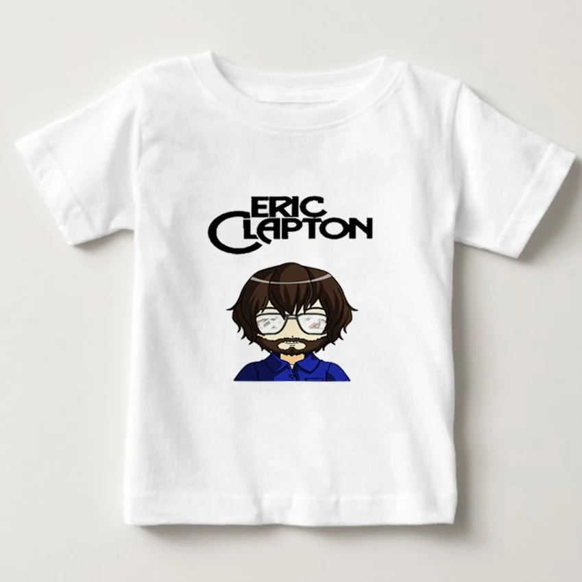 

Eric Clapton children rock O-Neck T-Shirt Pure Cotton Tee Shirts kids/boy/girl Fashion T Shirts summer tops baby t shirt 2-15Y