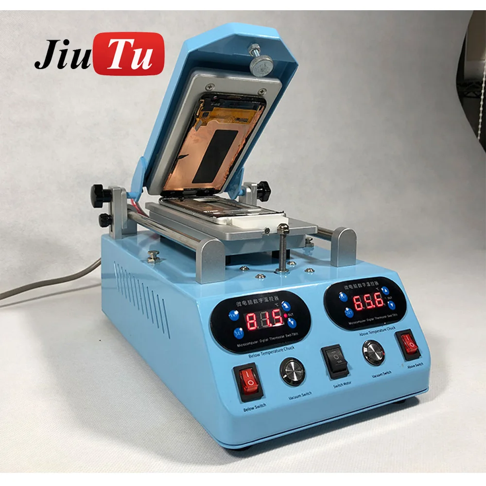 Built-in Vacuum Pump Touch Screen Separator LCD Middle Bezel Frame Separate Split Machine For iPhone Samsung jiutu (8)