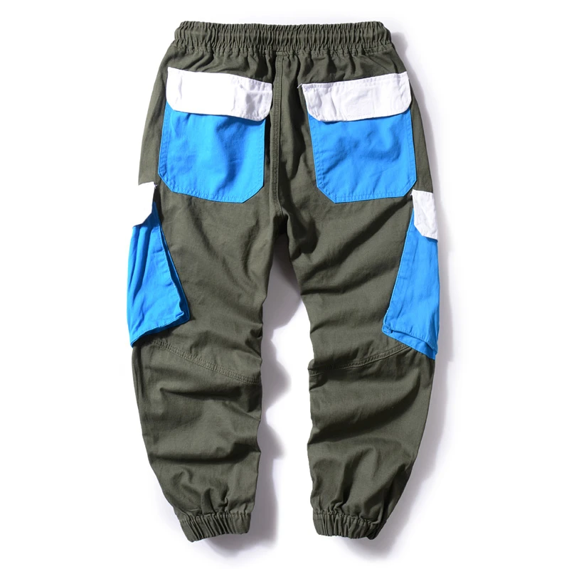 01-91 SharkPrint Joggers streetwear hip hop pants men