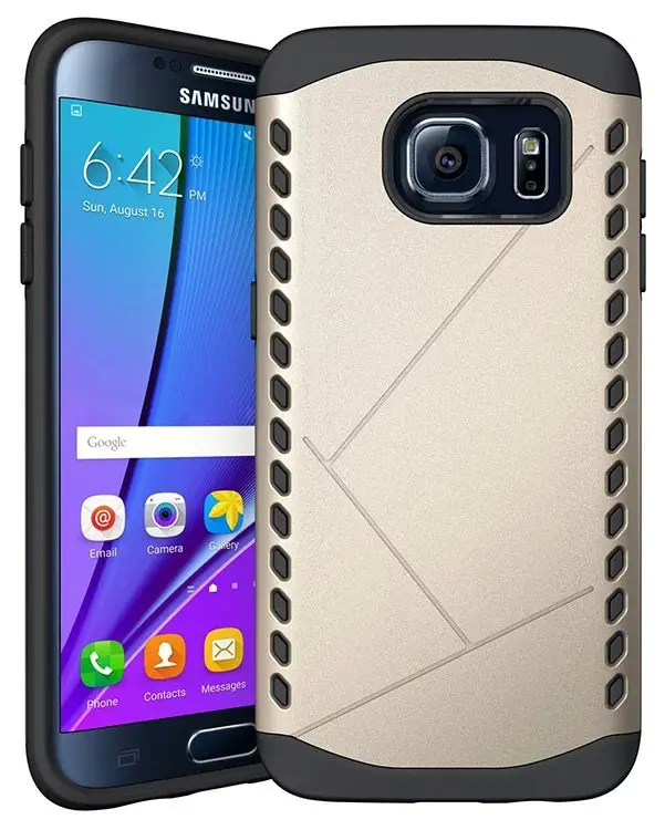 ТПУ + PC Прочный Гибридных Случаях Для Samsung Galaxy S7 Edge G935 Броня Случае Панель Телефона