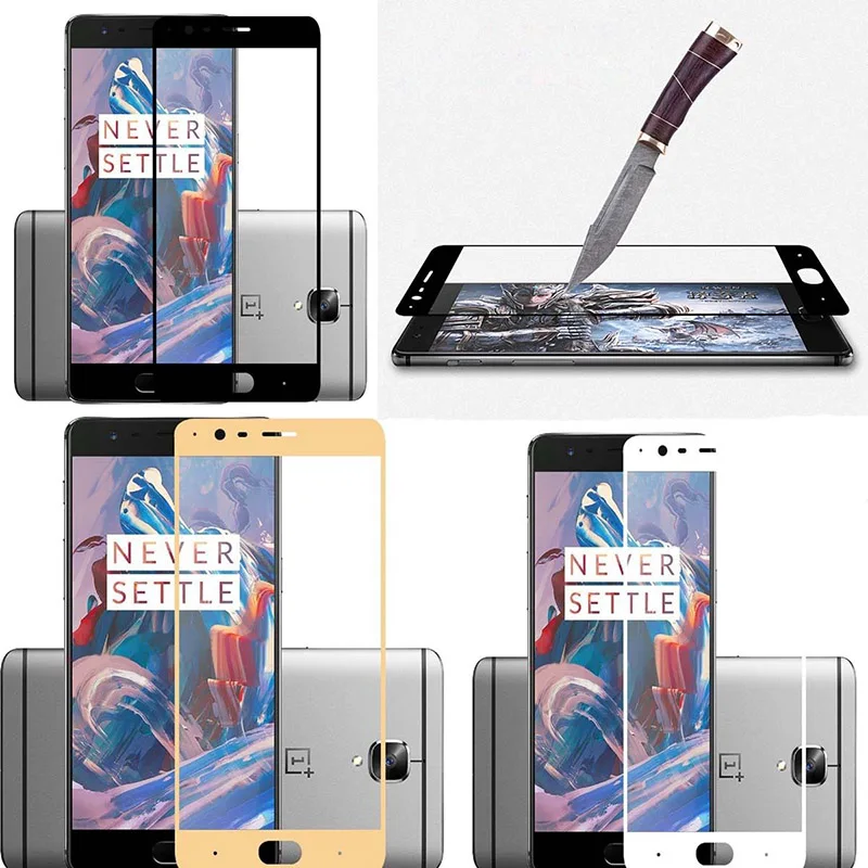 Luxury 9H Full Tempered Glass Screen Protector for One