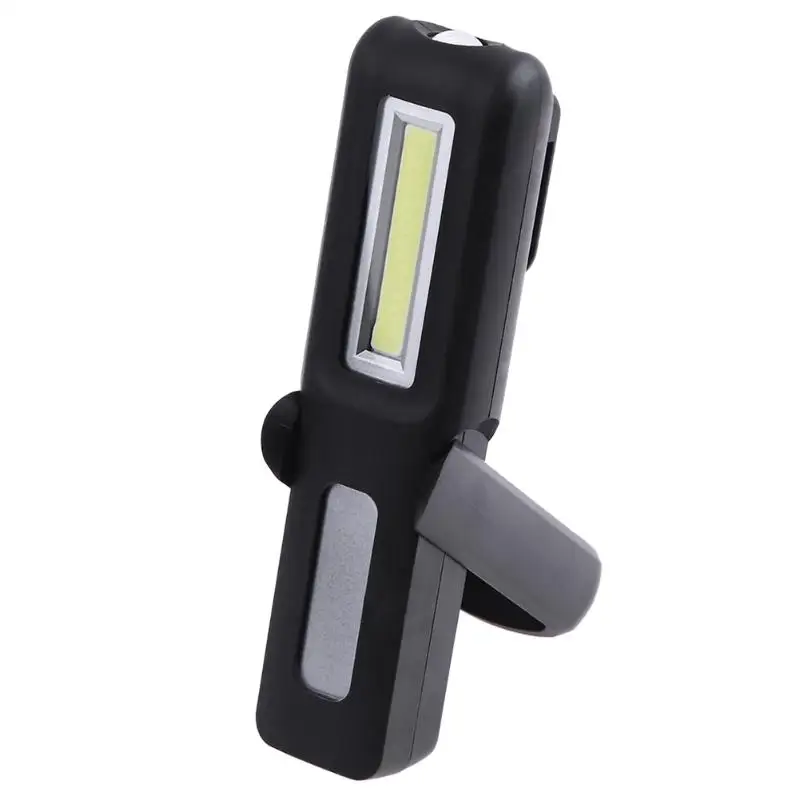 

COB LED Outdoor USB Rechargeable Battery Portable Holder Flashlight Magnetic Hanging Work Light Torch Camping Emergency Lamp