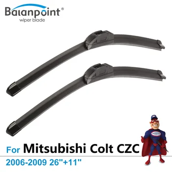 

Wiper Blades for Mitsubishi Colt CZC 2006-2009 26"+11", Set of 2, Expert Fit Windshield Wipers