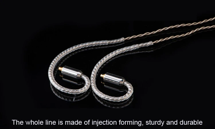 Silver plated Cable Hi-End HIFI Cable Headphone Upgrade Cable for