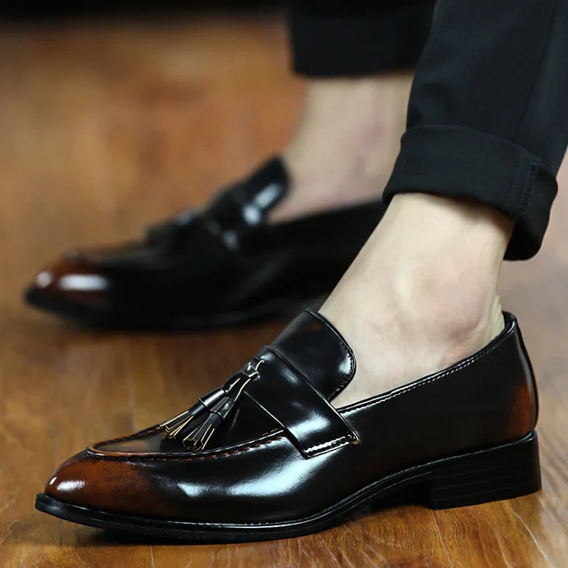 jintoho fashion kulit asli untuk pria sepatu merek pria kasual sepatu kulit desainer sepatu pria klasik pria datar zapatos de hombre