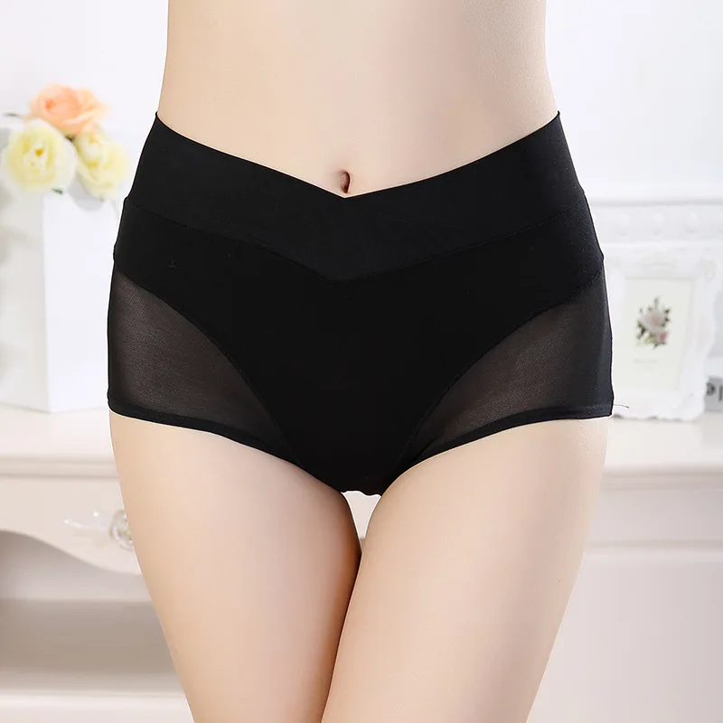Women High Rise panties Seamless Underwear High elastic Leakage
