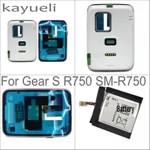 1.14Wh R750 Батарея+ белый задняя крышка Корпус дверь задняя крышка с Зарядка для samsung Шестерни S SM-R750 R750