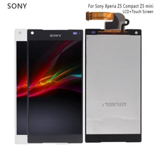 Original Display For SONY Xperia Z5 Compact LCD Display Touch Screen Digitizer With Frame For Sony Z5 Mini E5823 E5803 Display Original Display For SONY Xperia Z5 Compact LCD Display Touch Screen Digitizer With Frame For Sony Z5 Mini E5823 E5803 Display