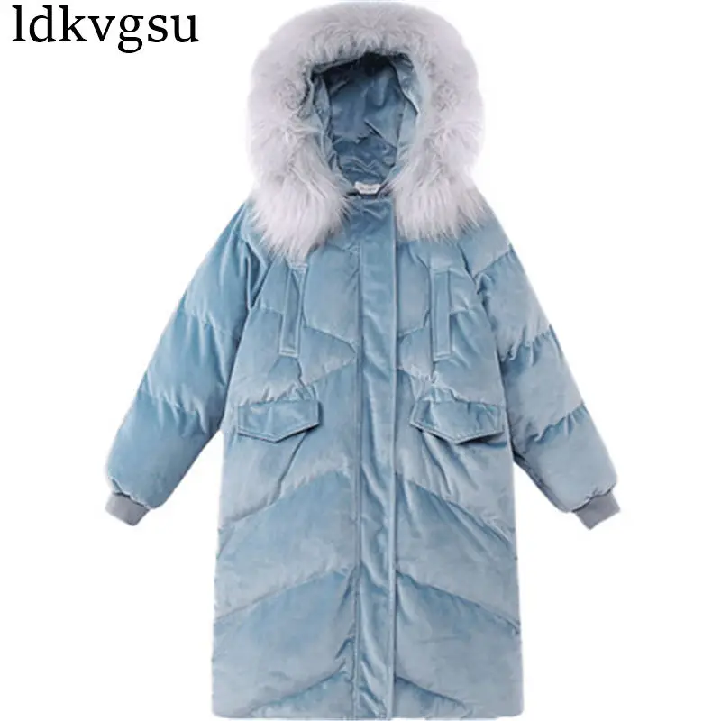 

New Fashion Parkas Mujer 2019 Casual Winter Jacket for Women Hooded Women's Coat Jacket Winter Coat Women Parka Outerwear V53