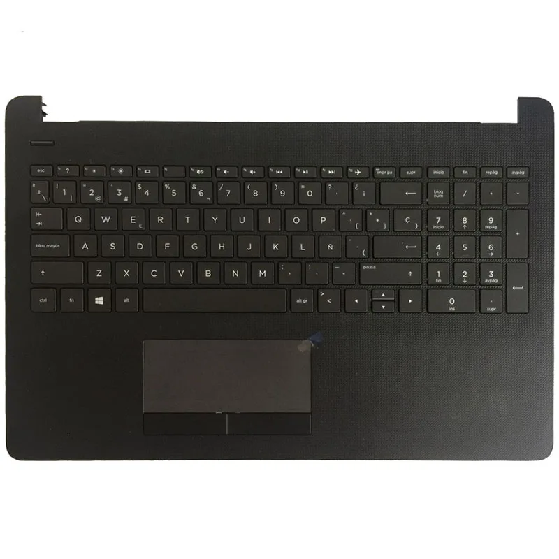 Испанская клавиатура для hp envy x360 TPN-W127 15-bp105TX 15-bp106TX 15-bp107TX 15-BP111DX bp102TX bp103TX Palmrest верхняя крышка - Цвет: RED