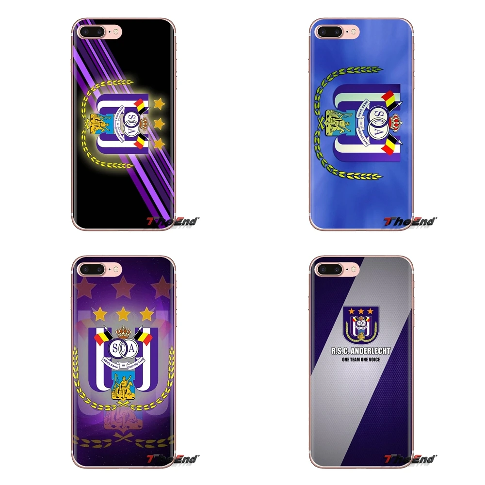 Для Xiaomi Mi3 Samsung A10 A30 A40 A50 A60 A70 Galaxy S2 Note 2 Grand Core Prime Phone корпус RSC Anderlecht логотип