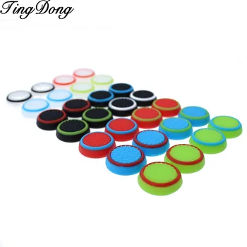 

8 pcs Silicone Analog Thumb Stick Grips Cover for PlayStation 4 PS4 Pro Slim for PS3 Controller Thumbstick Caps for Xbox 360 One
