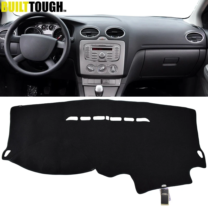 05-11 2 CLIPS FORD FOCUS RUBBER DRIVERS FLOOR CAR MAT TAILORED